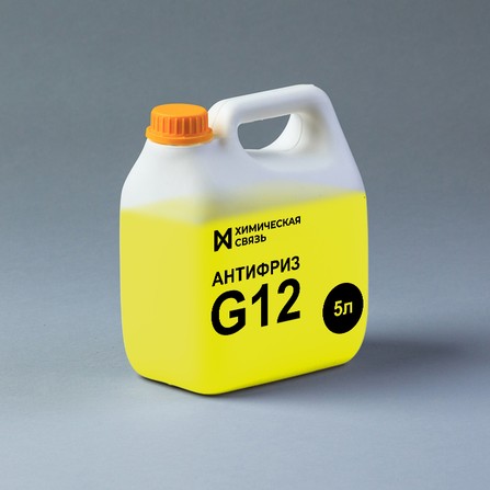 Антифриз G-12 желтый 5 литров (канистра)
